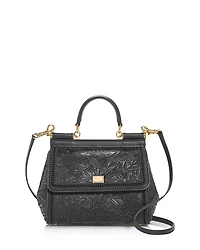 Dolce & Gabbana Medium Sicily Embroidered Handbag