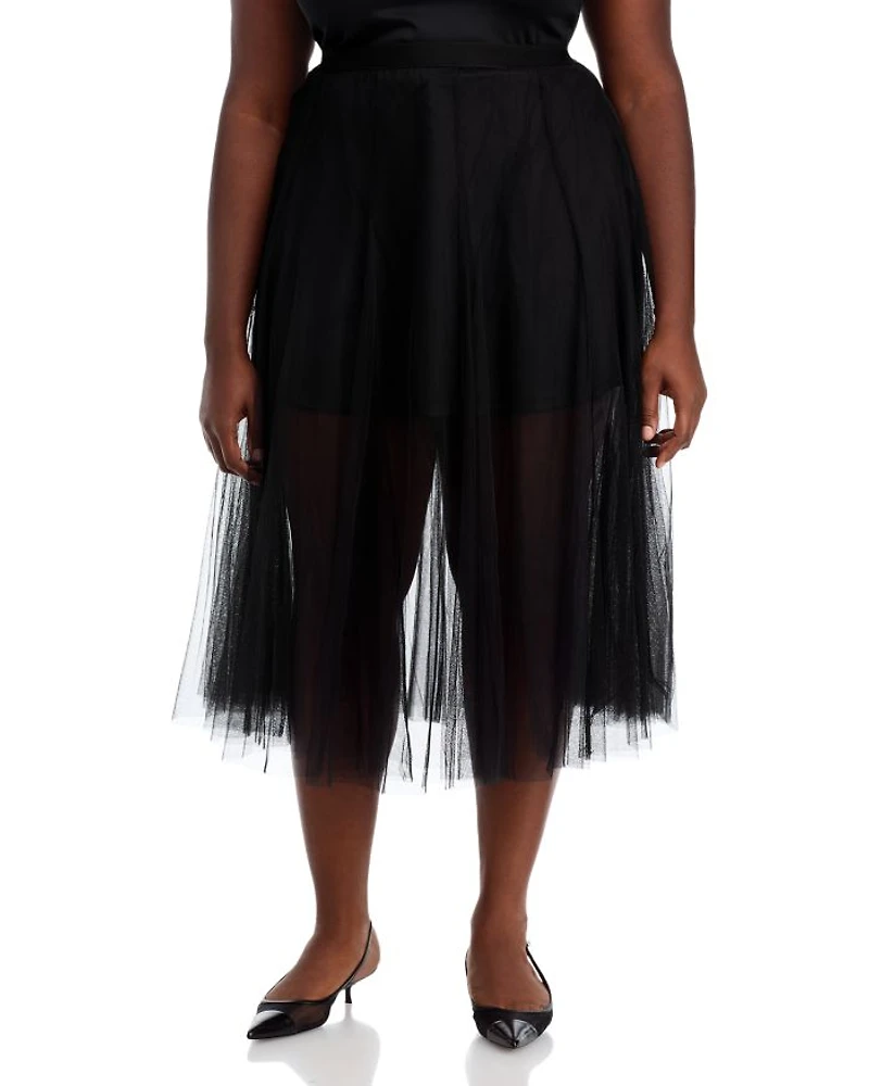 Tulle Midi Skirt - Exclusive