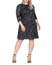 Printed Shift Dress