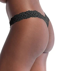 Attraction Lace Trim Thong