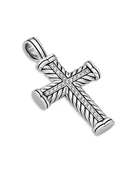 David Yurman Chevron Cross Pendant