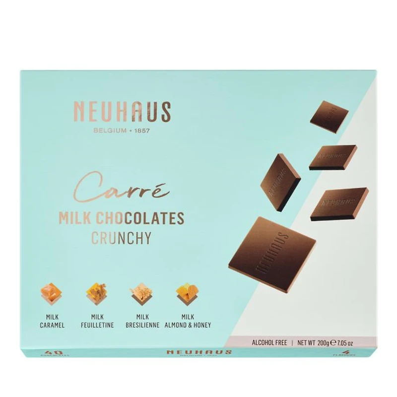 Carre 40 Piece Crunchy Milk Chocolates