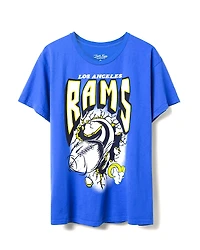 Junk Food Clothing Unisex Nfl Los Angeles Rams Breakthrough Flea Market Tee