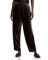 Eileen Fisher Velvet Lantern Ankle Pants