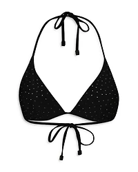 Annabelle Shine Studded Triangle Top