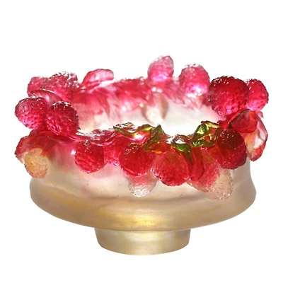Bowl, Lychee, A Thousand Blessings and Good Fortune
