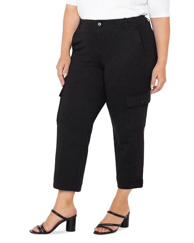 Cropped Cargo Pants