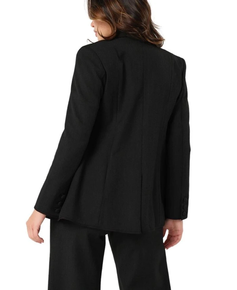 Women's Tailored Maternity Workwear Blazer Italian Stretch Suiting Fabric