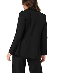 Women's Tailored Maternity Workwear Blazer Italian Stretch Suiting Fabric