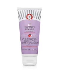 KP Bump Eraser Body Scrub with 10% AHA Exfoliant for Keratosis Pilaris - Strawberry