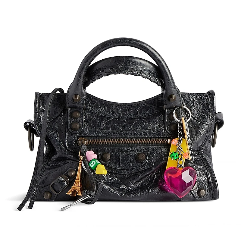 Balenciaga Le City Mini Bag with Charms