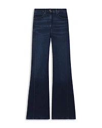 Heather Wide Leg Jeans Dark Blue
