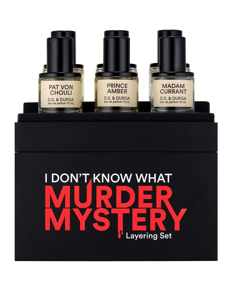 Murder Mystery Fragrance Layering Set