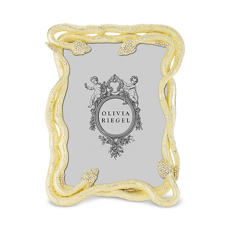 Olivia Riegel Gold Serpentina 5 x 7 Frame