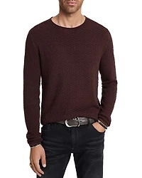 John Varvatos Riley Textured Crewneck Sweater