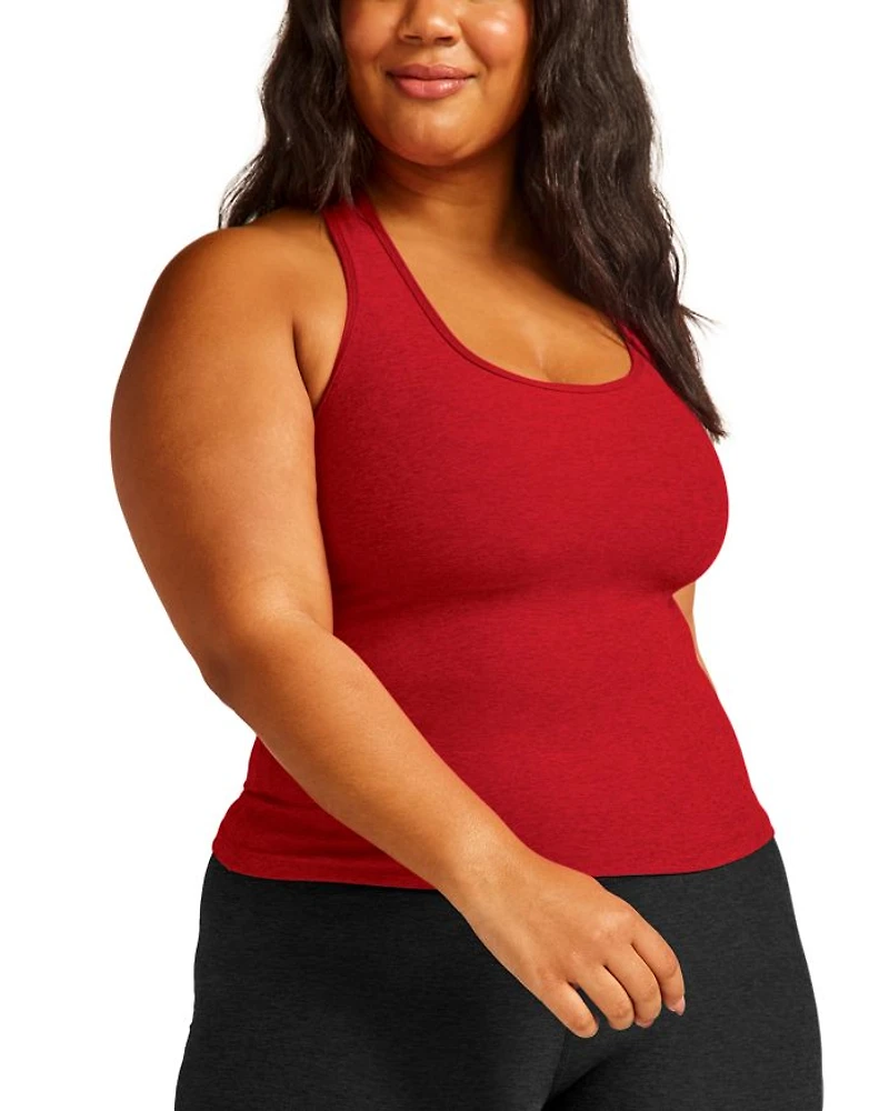 Space Dye Step Up Racerback Tank