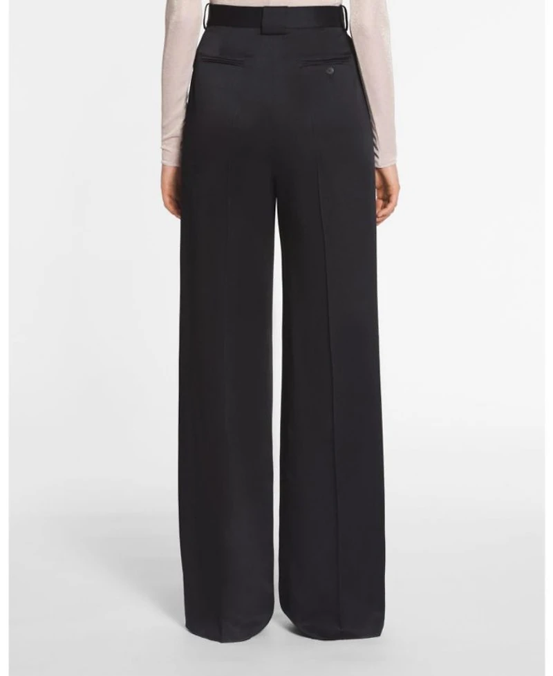 Wide-Leg Tailored Pants