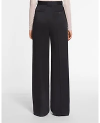 Wide-Leg Tailored Pants