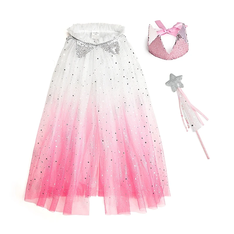 Sweet Wink Girl Pink Princess Dress Up Kit - Ages 3+ years