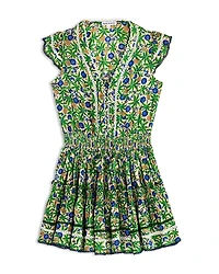 Poupette St. Barth Girls' Anais Mini Dress - Little Kid, Big Kid