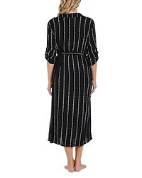 City Lights Button Front Cover Up Dress