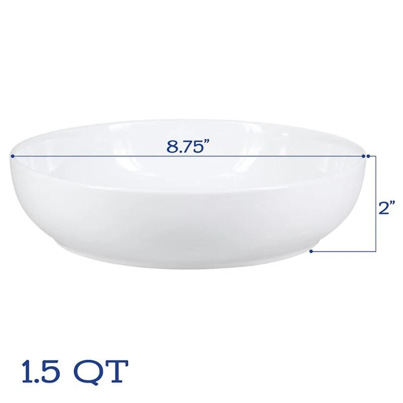 White Porcelain Whatever Bowls, Set of 4