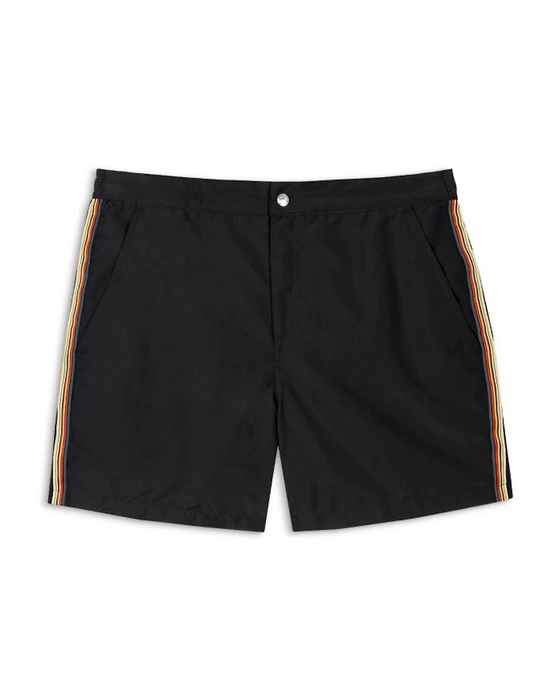 Signature Stripe 4" Swim Trunks