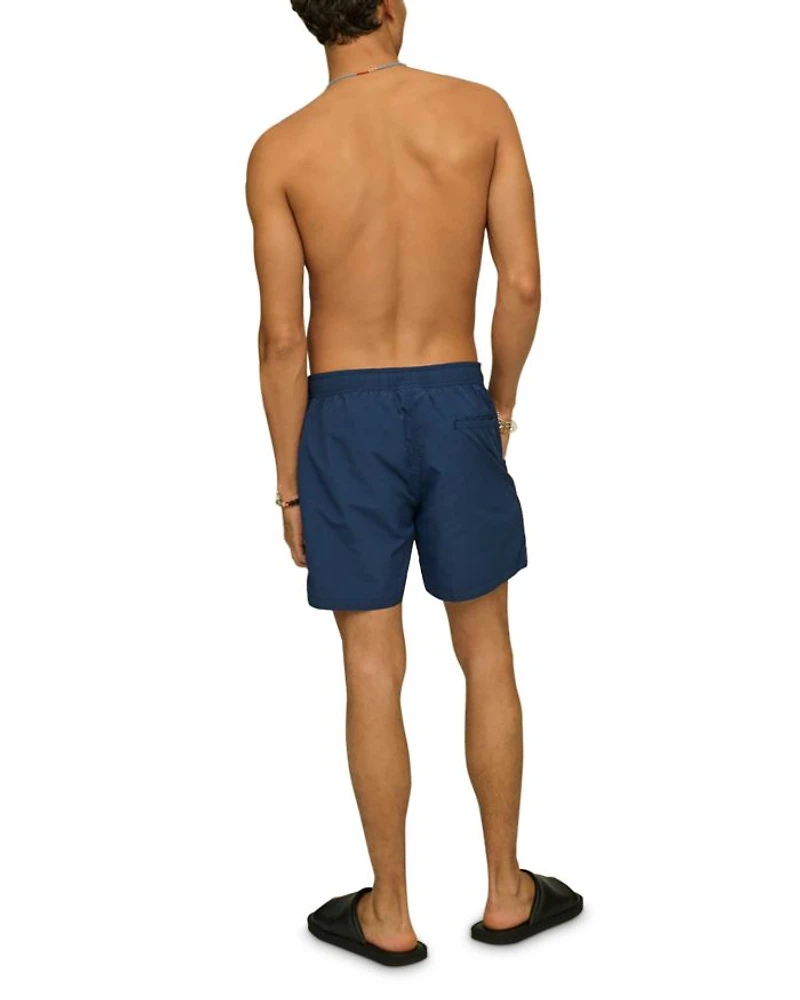 Nylon Tailored Fit 4.7" Swim Trunks