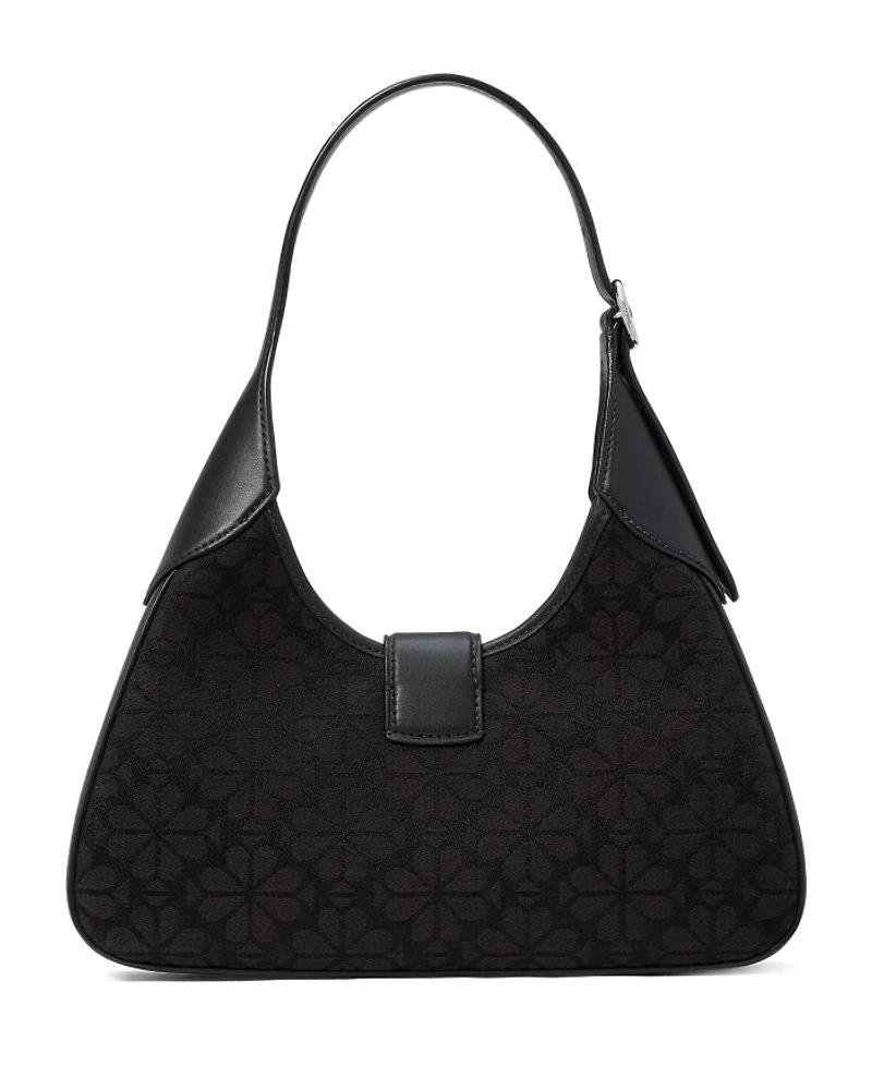 Spade Flower Jacquard Shoulder Bag