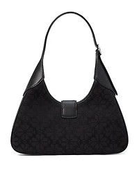 Spade Flower Jacquard Shoulder Bag