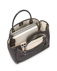 Spade Flower Jacquard Tote