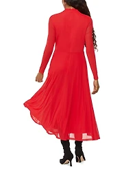 Petite Arabella Ruched Mesh Dress