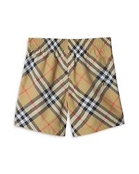 Boys' Atticus Burberry Check Swim Trunks - Little Kid, Big Kid