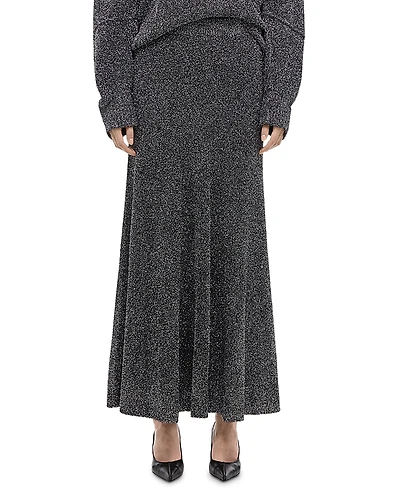 Helmut Lang Lurex Maxi Skirt