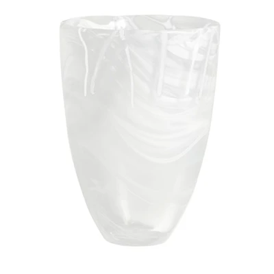 Contrast Vase, White