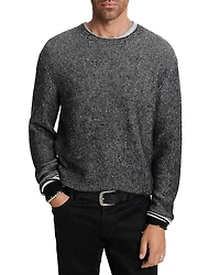 John Varvatos Tomar Regular Fit Ribbed Sweater