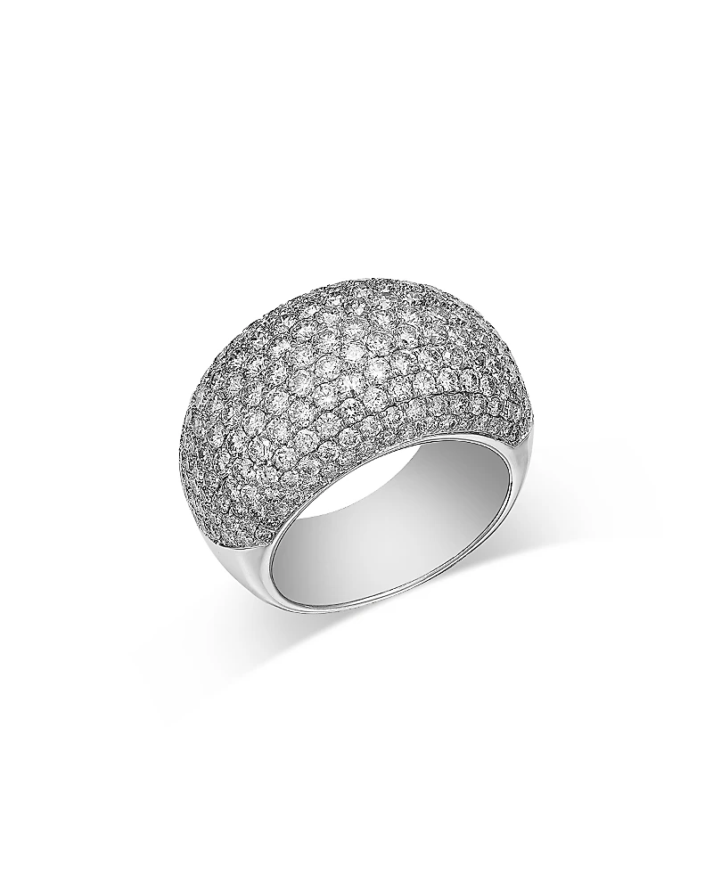 Bloomingdale's Fine Collection 14K White Gold Diamond Pave Ring, 3.5 tcw