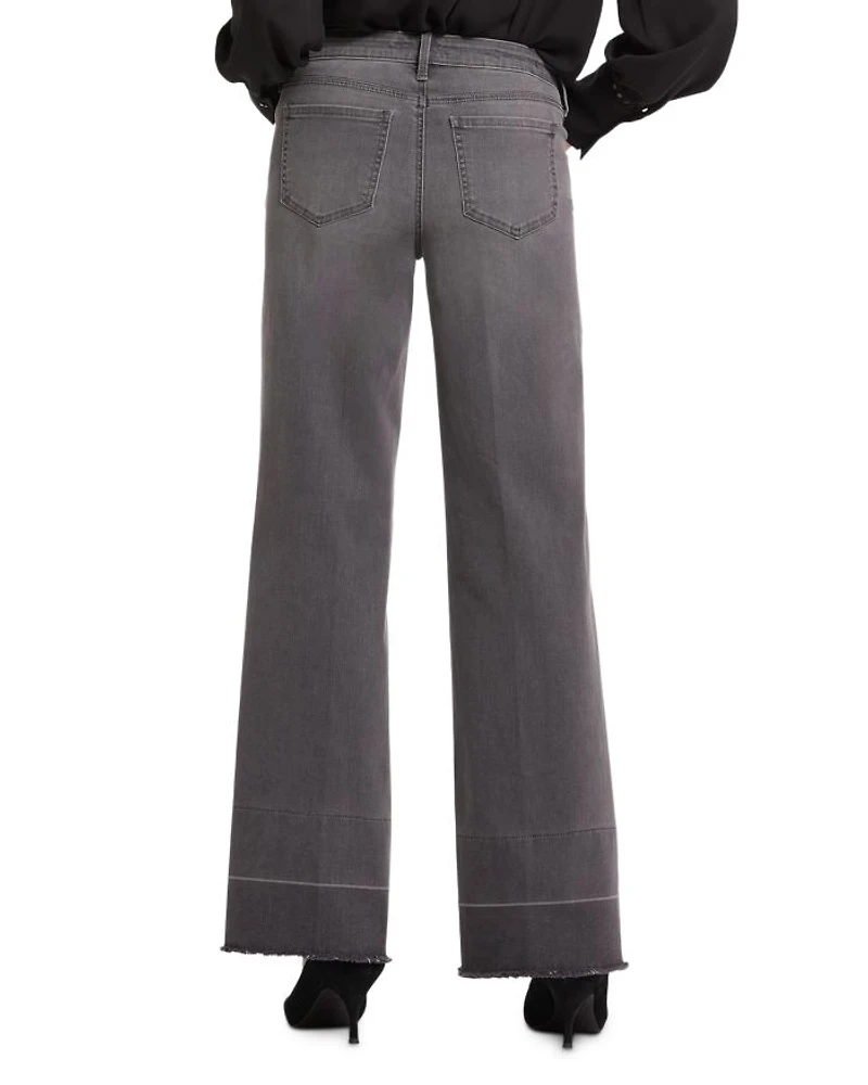 Teresa Wide Leg Jeans Snow Shadow