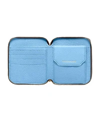 Small Leather Zip Around Wallet