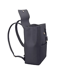 Large Leather Soft Backpack