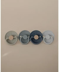 FRIGG 4-Pack Skyline Serenity Rubber Pacifiers