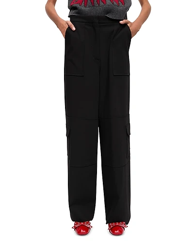 Ganni Twill Cargo Pants