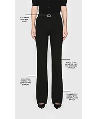 The Arrow High Rise Straight Leg Jeans Smokescreen