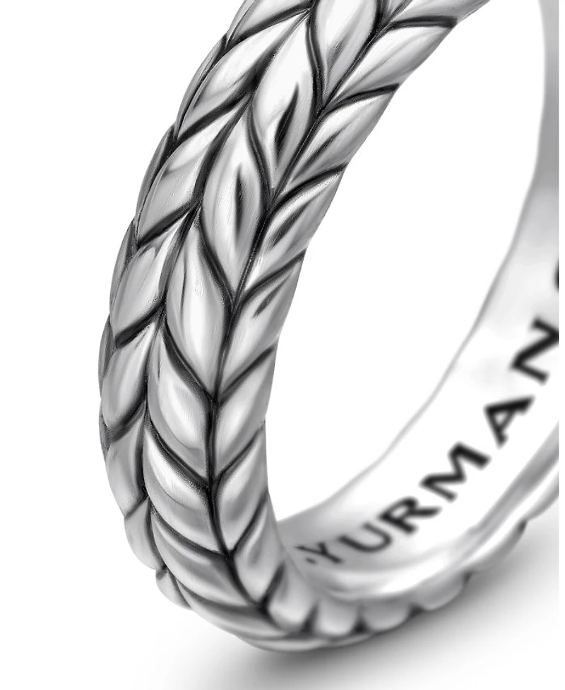 Men's Sterling Silver Chevron Ring