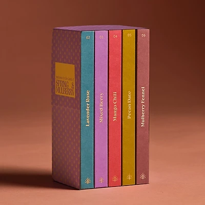 Spring & Mulberry Holiday Bejeweled 5 Piece Chocolate Bar Set