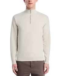 Crown Coolspun Cotton Quarter Zip Sweater