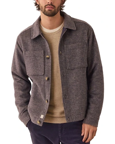 Textured Shirt Jacket