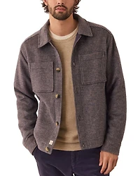 Textured Shirt Jacket