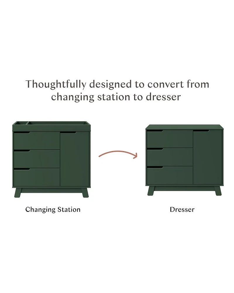 Hudson 3 Drawer Changing Dresser