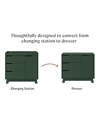 Hudson 3 Drawer Changing Dresser